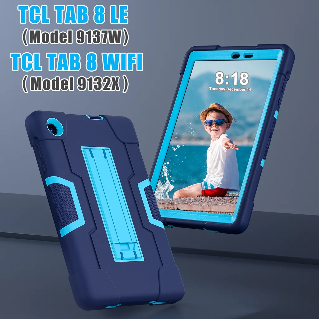 Custodia Per TCL TAB 10L LTE Gen 4 8183A – Cover Con Rotazione 360° E Protezione Anticaduta (10.1 Pollici) CHM