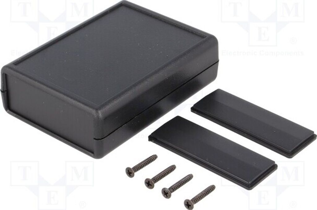 1x Gehäuse: universell 1593 Y: 92mm Z: 28mm X: 66mm schwarz 1593LBK Gehäuse mit