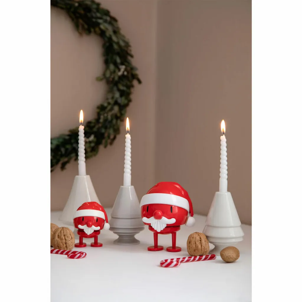 Hoptimist Père Noël Bumble M Rouge - Figurine Décorative de Noël 15 cm - 3