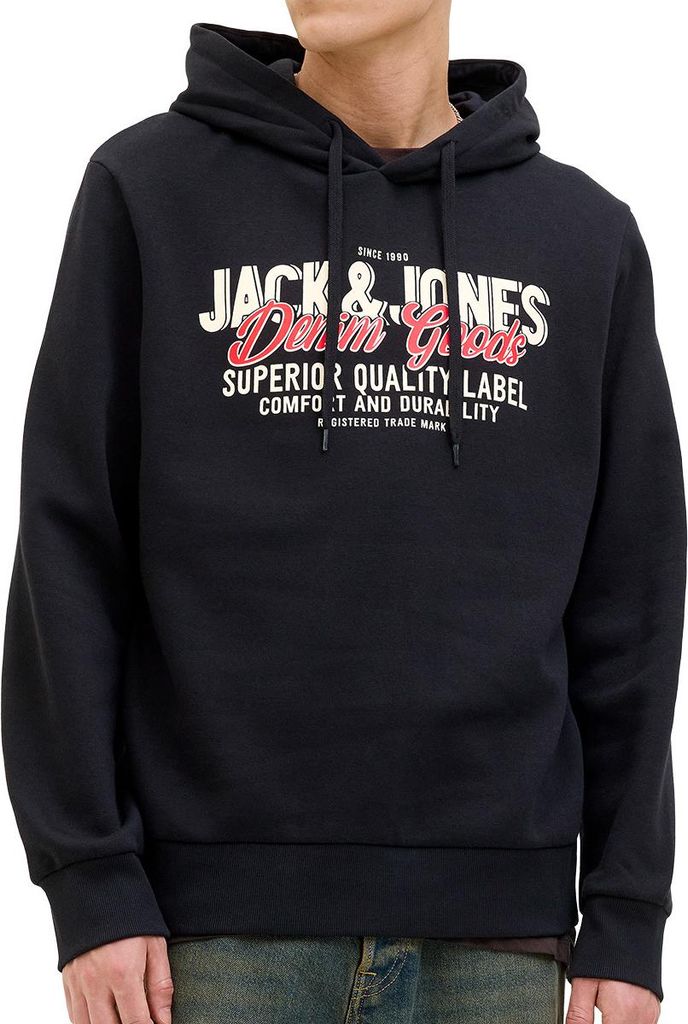 JACK & JONES Herren Hoodie JJELOGO Sweat Hood