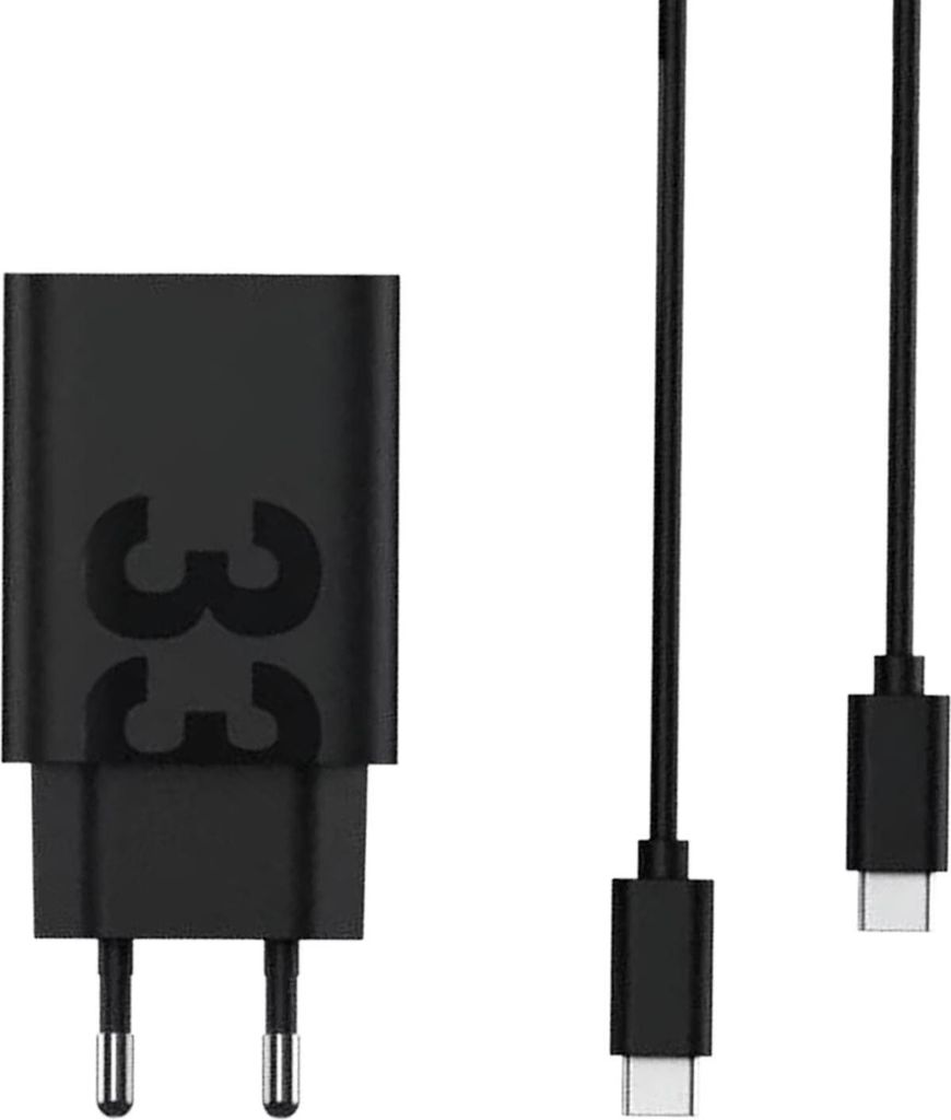 Motorola TurboPower 33W EU, Drinnen, AC, 1 m, Schwarz Produktbild 
