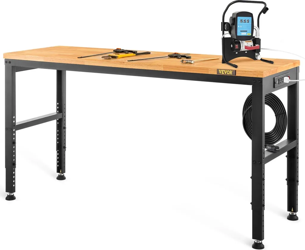 Table de travail d'atelier 1220mm pour mécanique et menuiserie 900kg