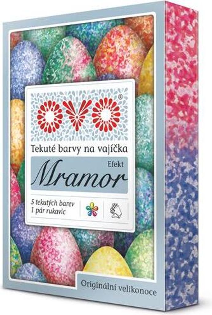 OVO GEL COLOURS 4KS, MARBLE EFFECT, á 5ML+PARA RĄK Zdjęcie produktu 