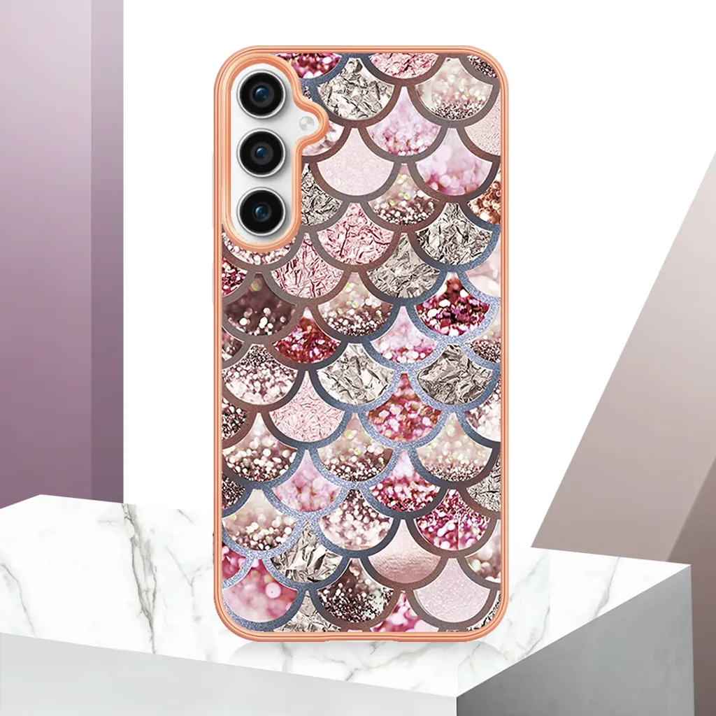 Cover Samsung Galaxy S23 FE Silicone Morbido - Coffee Design Chic - 5