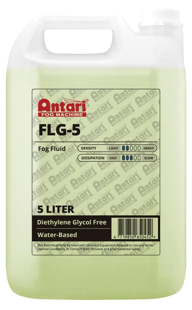 Liquide Brouillard Lourd Antari FLG-5 5L persistance longue durée