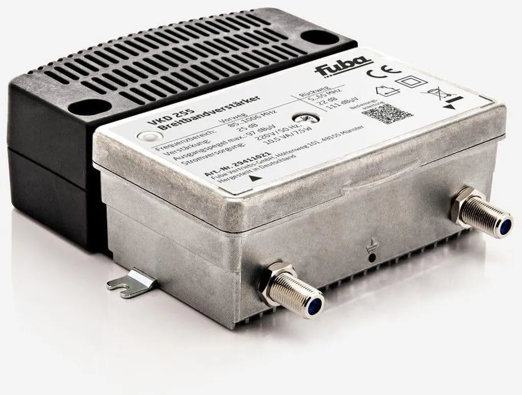 Fuba VKD 255 Amplificateur large bande avec gain ajustable de 25 dB