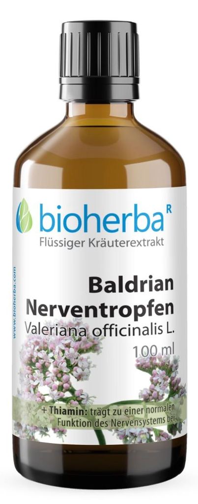 Bioherba Baldrian Nerventropfen Valeriana officinalis L. Produktbild 