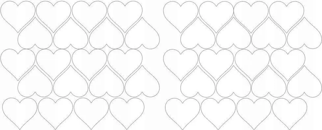 40 Cuori Adesivi Bianchi 5cm per San Valentino e Fai da Te