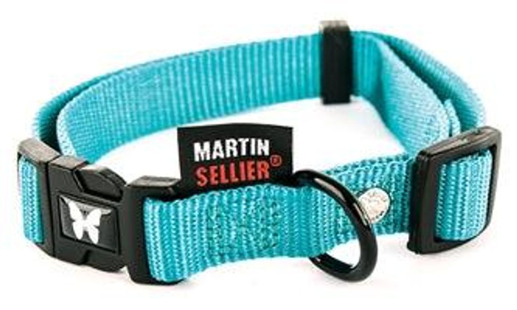 Martin Halsband Verstelbaar Nylon Turquoise
