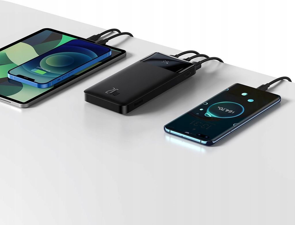 Baseus Powerbank Bipow 10000Mah, 2Xusb, Usb-C, 20W Produktbild 14
