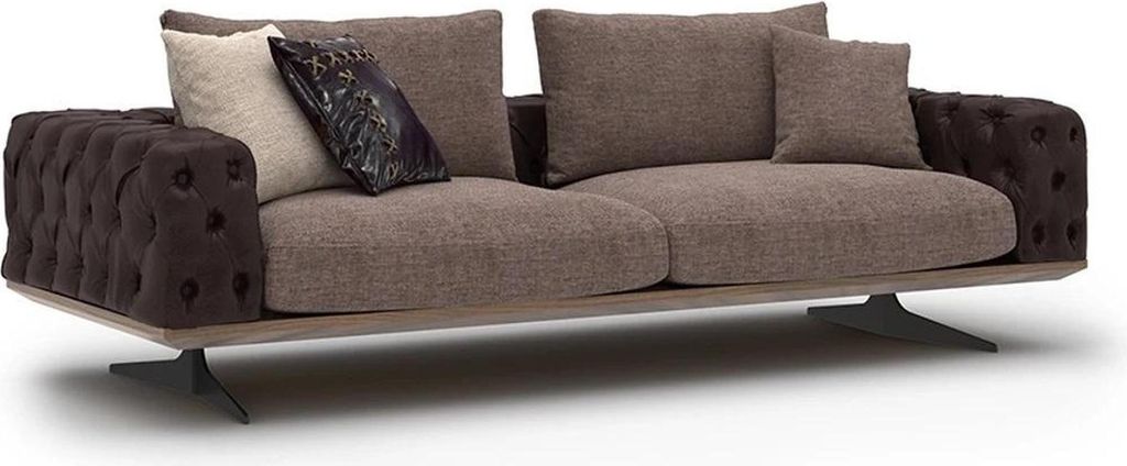 Luxus Wohnzimmer Sofa Dreisitzer Couch Modern Design Polstersofas Neu