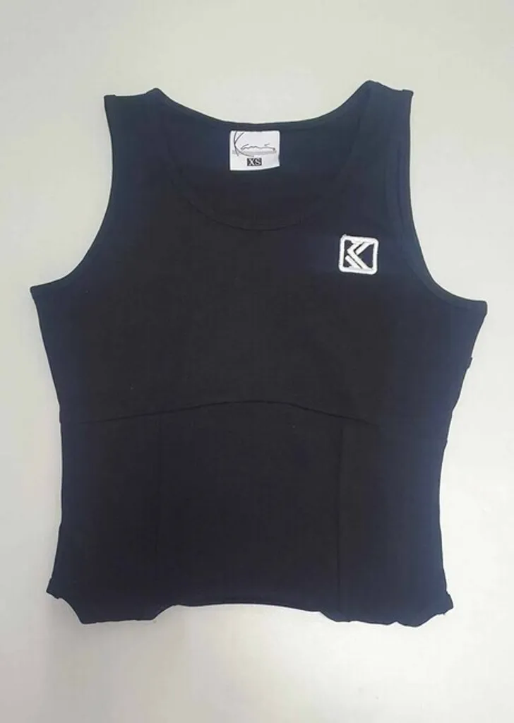 Karl Kani OG Nero Top M - Abbigliamento Urban Donna Scontato