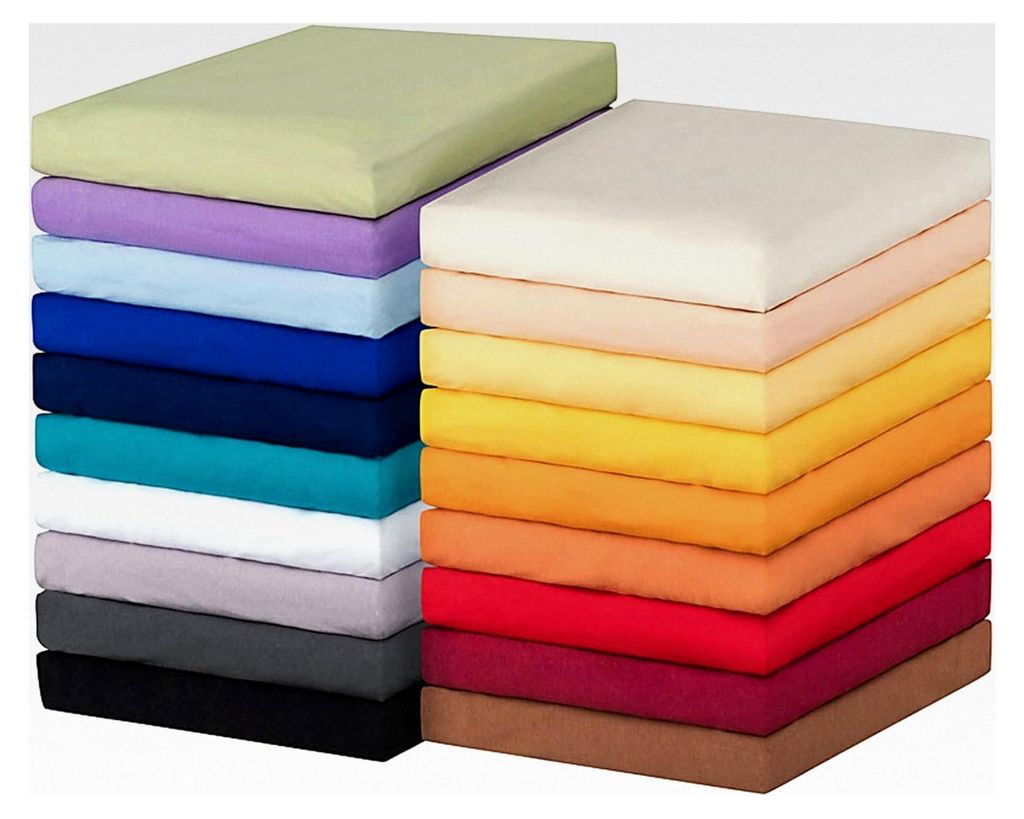 Spannbettlaken Jersey Stretch für Topper und Boxspringbett 97% Mako-Baumwolle 3% Elasthan 230g/m²-graphit-140x200-160x220
