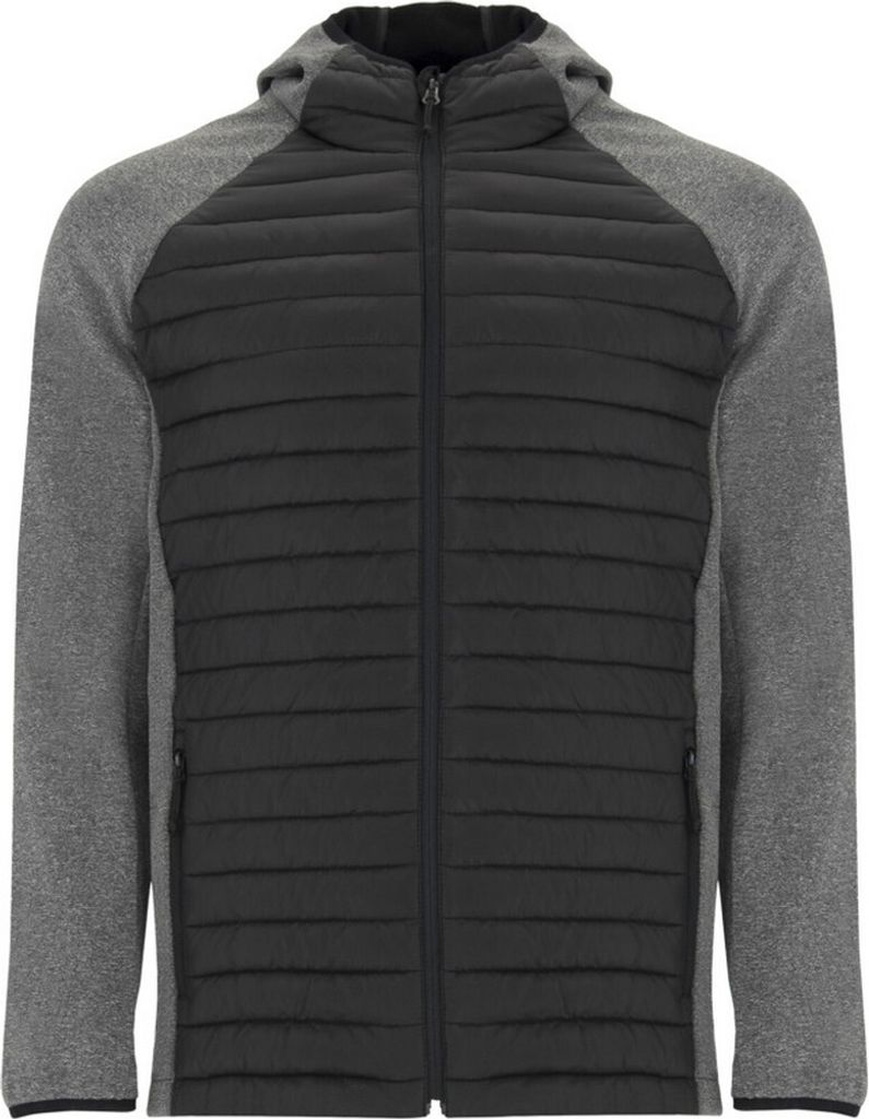 Roly - "Minsk" Steppjacke für Herren/Damen Uni PF4272 (XL) (Schwarz/Black Heather)