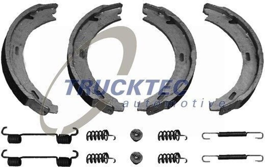 TRUCKTEC AUTOMOTIVE 02.35.203 Handbremsbeläge passend für MERCEDES-BENZ C-Klasse T-modell (S204) Handbremse