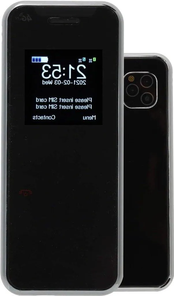 Smartphone Miniature Anti-Encombrement - Double SIM pour Rester Connecté