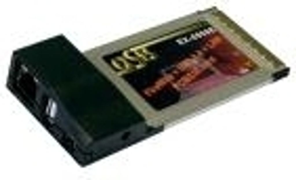 Exsys EX-6606E - CardBus - RJ-45 - Schwarz - TI OHCI-Lynx - Nec - Realtek - 0 - 55 °C - 5 - 95%