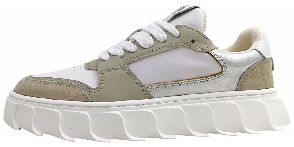 Apple of Eden Damenschuhe Sportive Schnürer Mehrfarbig Freizeit, Schuhgröße:40 EU