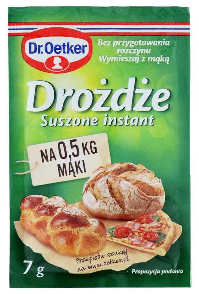 Dr. Oetker Levure instantanée 7 g Image du produit 