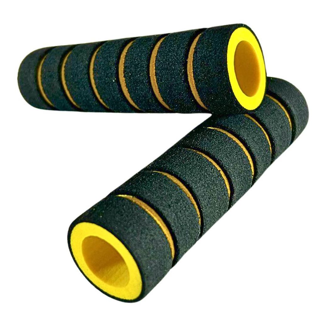 Fahrradgriffe Set Schaumstoff 11x3 cm Soft Lenkergriffe Produktbild 