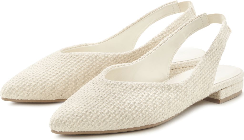 LASCANA Ballerina beige Größe 36