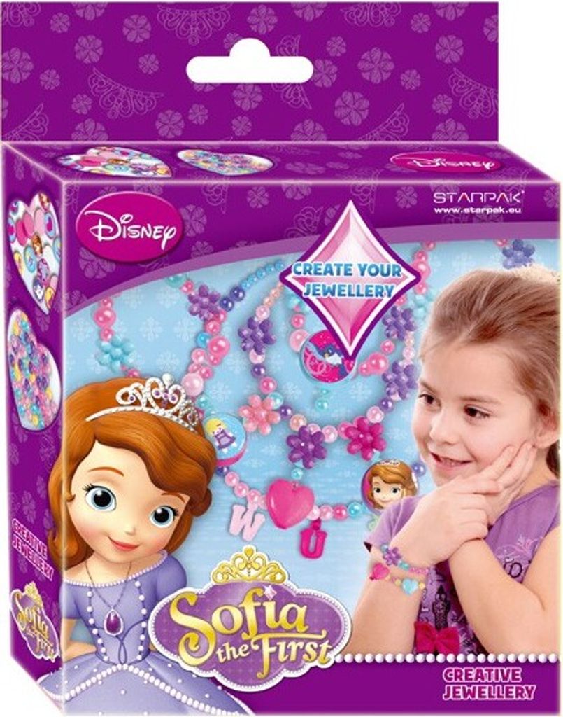 Bastelset Schmuck basteln "Prinzessin Sofia" für Mädchen ab Produktbild 