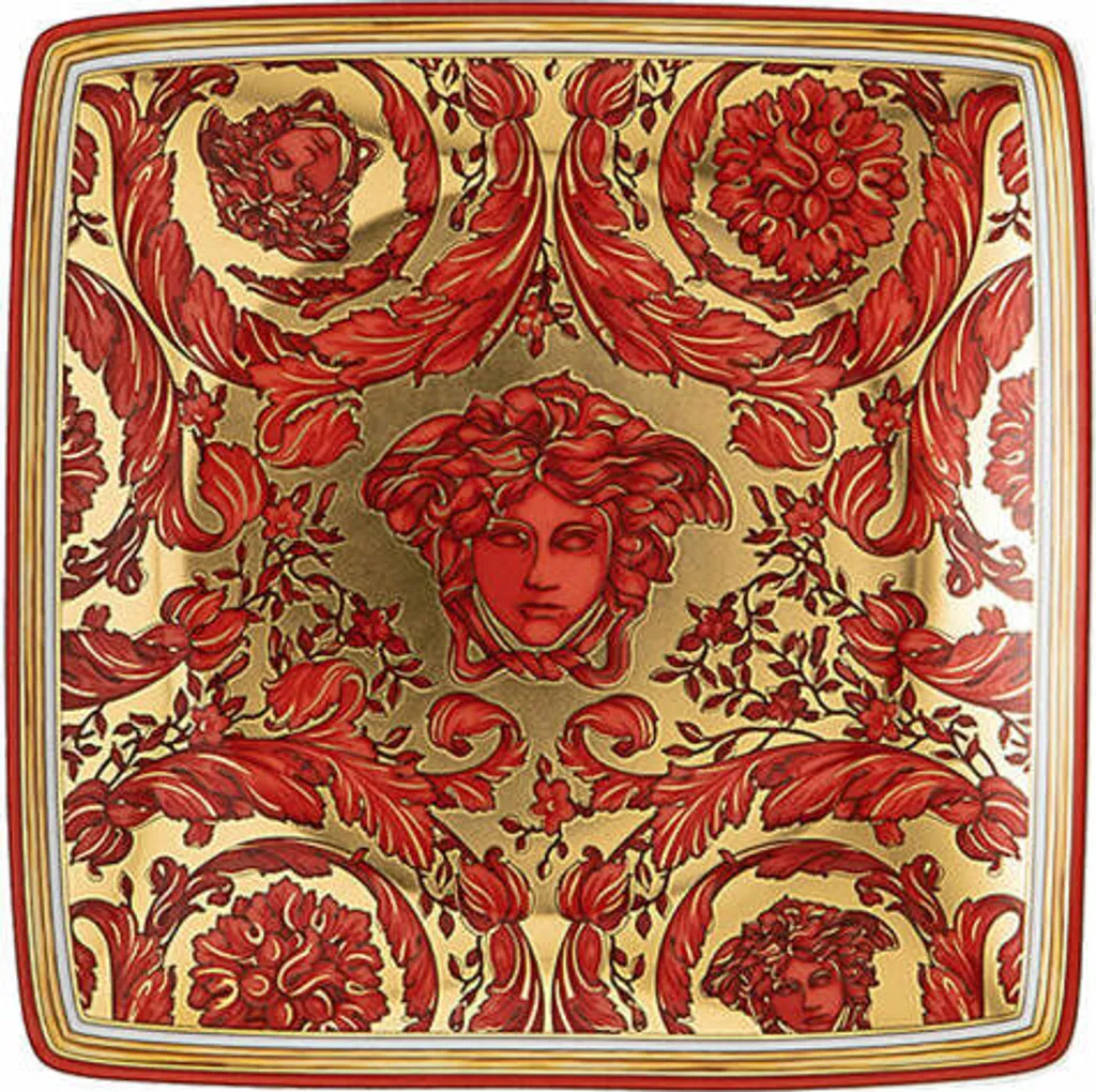 Decorare con Versace: Medusa Garland Red 12 cm Rosenthal