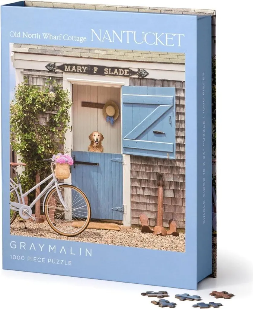 Puzzle 1000 Pièces Gray Malin Nantucket Book Box - Edition de Collection