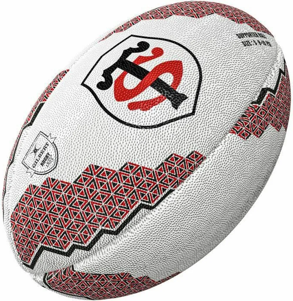 Ballon de rugby de taille 5 Gilbert replica du Stadium de Toulouse