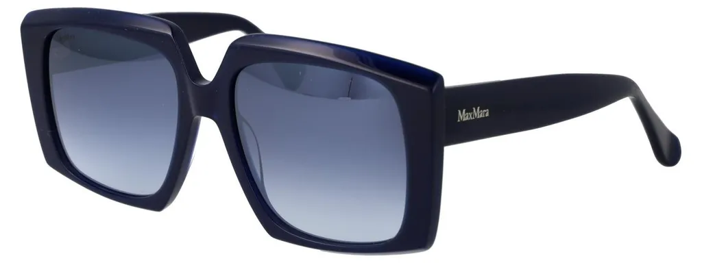 Lunettes Max Mara Logo6 MM0024 Protection UV Verres Bleus Taille 56 Femme