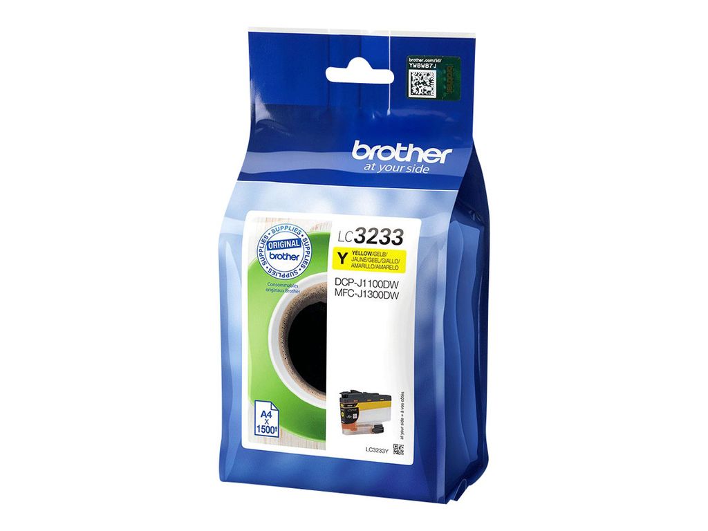 Brother LC3233Y, Standardní výtěžnost, Žlutá, Inkoust na Obrázek produktu 