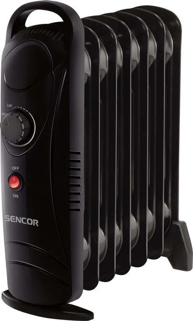 Chauffage d'appoint SENCOR SOH 2107BK - Radiateur bain d'huile pour chambre