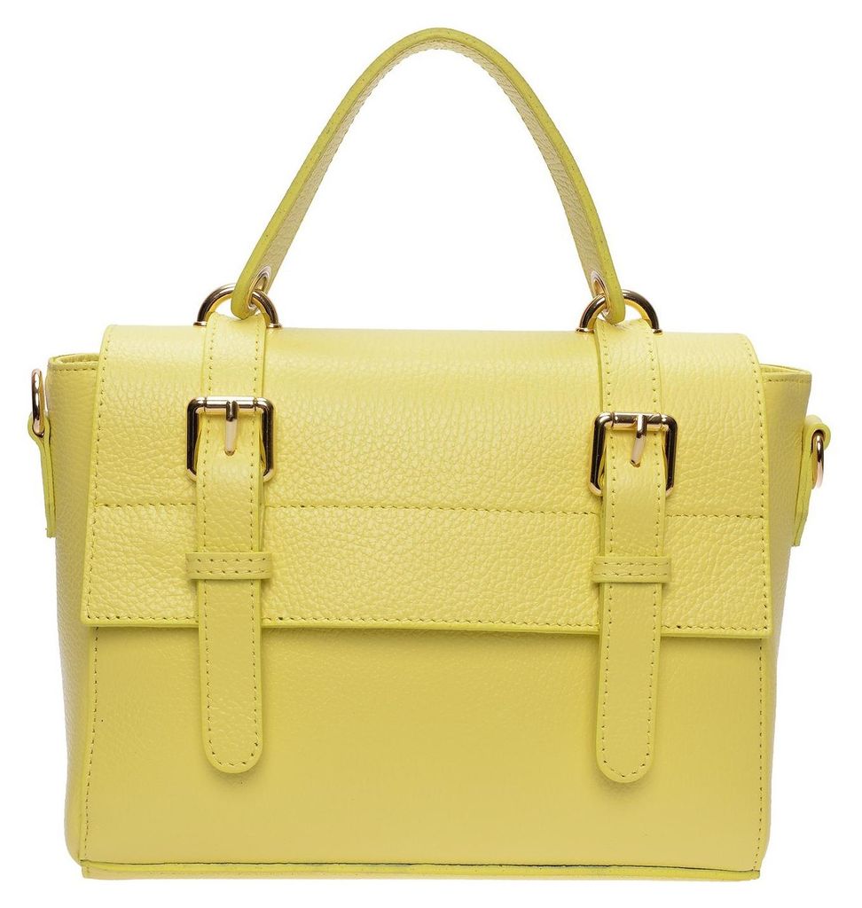 Anna Luchini_Tote bag_SS26 AL 168T_Giallo Limone