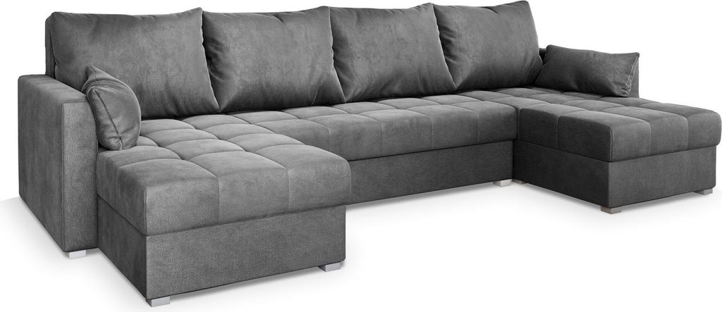 Masseno Ecksofa NAKO M mit Schlaffunktion U-Form, Sofa mit Produktbild 