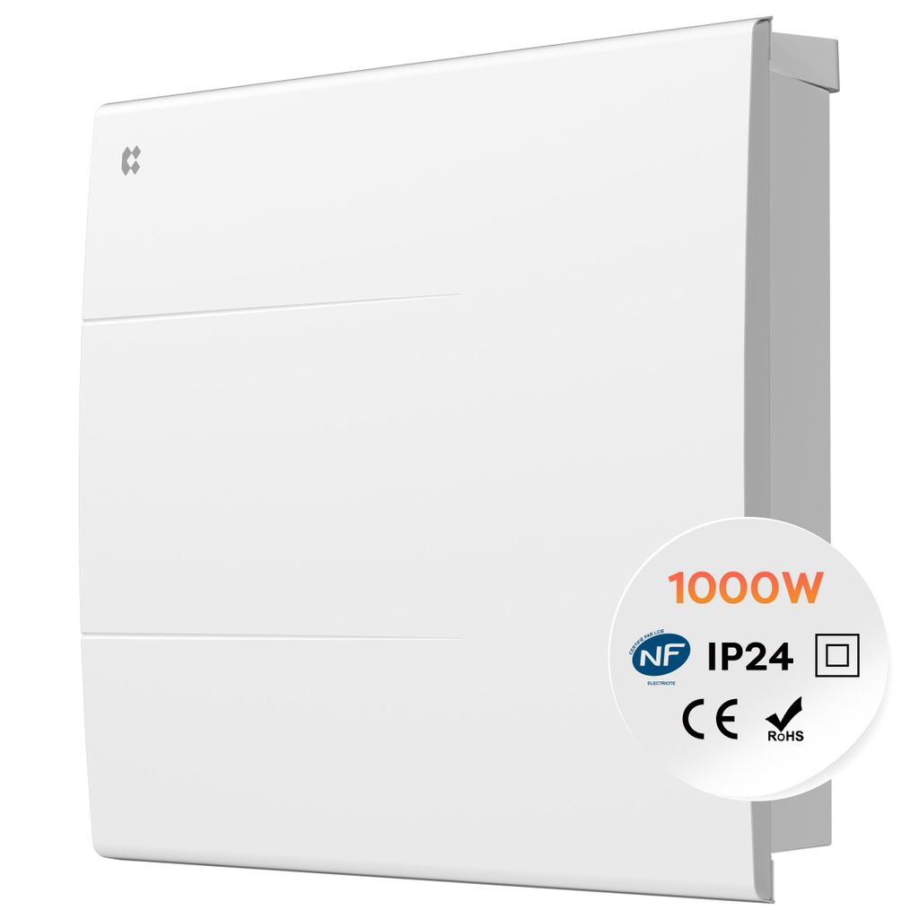 CIARRA Radiateur Électrique Fixé Inertie Sèche Céramique Image du produit 