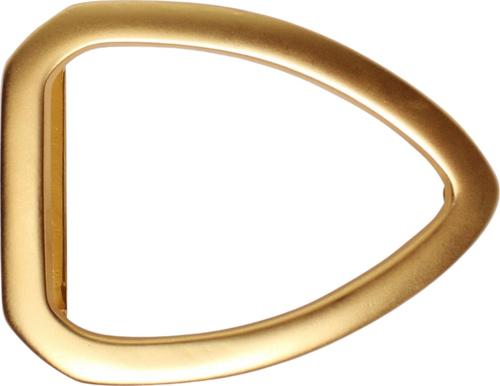 FRONHOFER Gürtelschnalle in gold, tolle Form, 3,5 cm Gürtelriemen