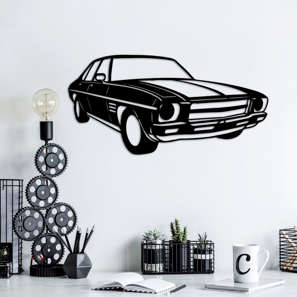 Wallity, Holden Monaro Sedan, Dekoratives Wandaccessoire Produktbild 