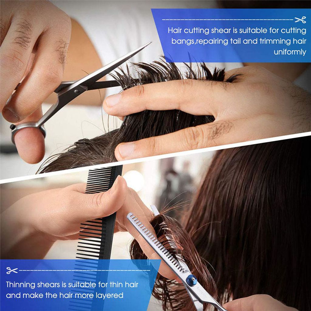 Profi Haarschere, Extra scharfe Friseurschere, Rostfrei Produktbild 8