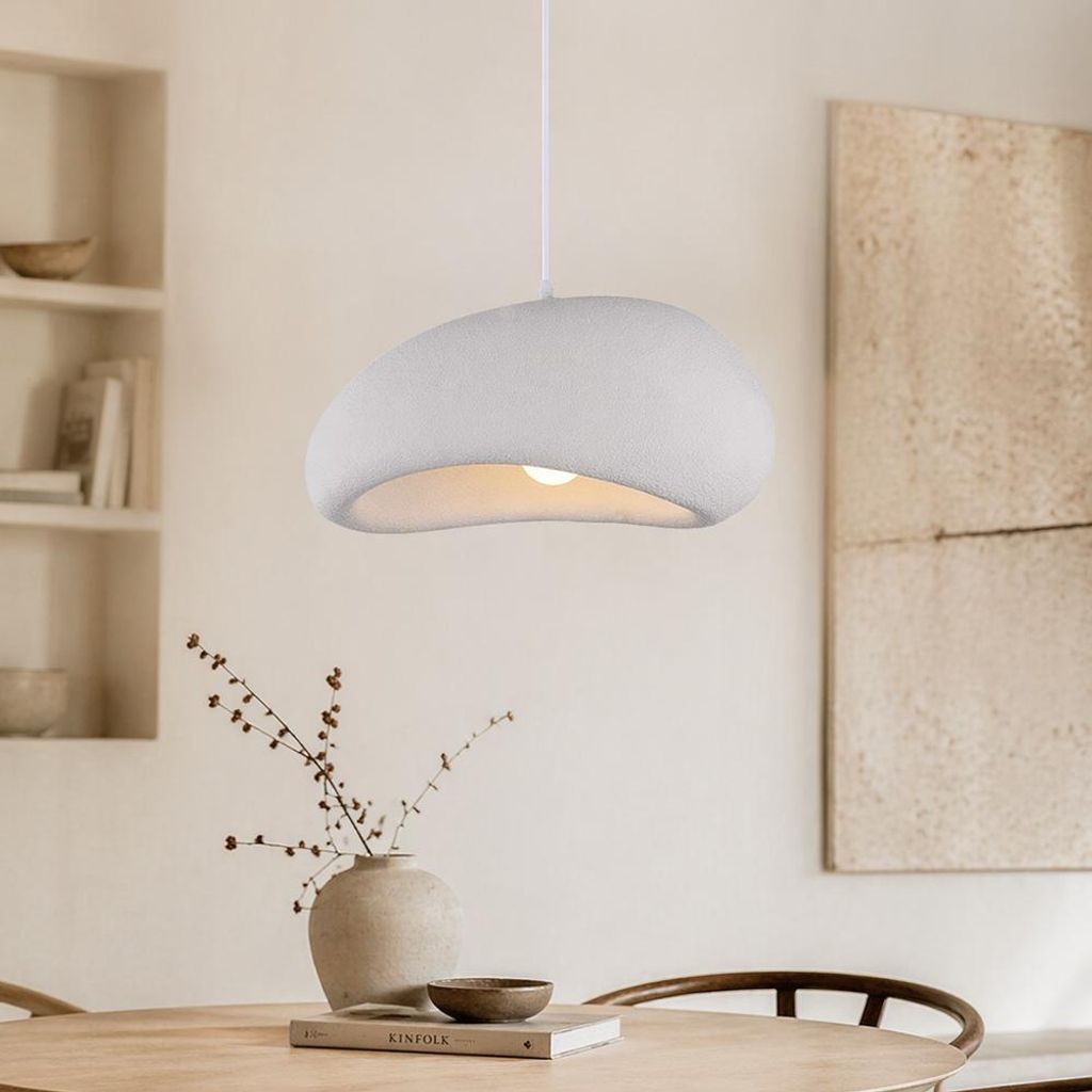 Závesná lampa Milton & Oldbrook Japandi, Ø 60 cm, Vaduz, Obrázok produktu 