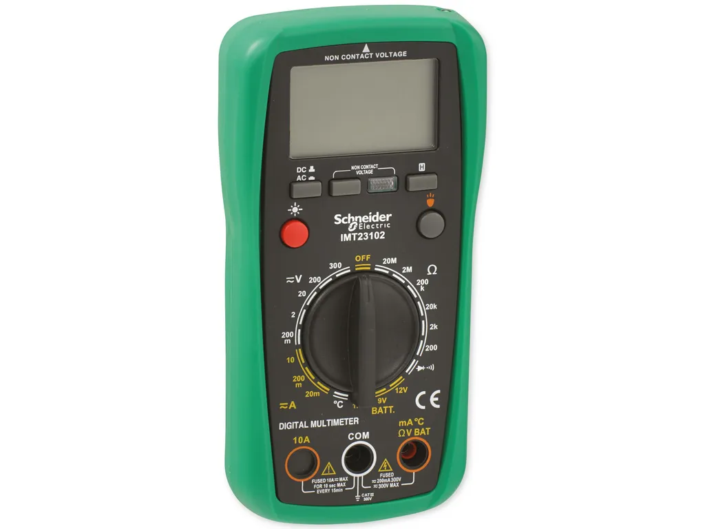 Multimètre Digital Thorsman IMT23202 avec Écran LCD et Coque Choc
