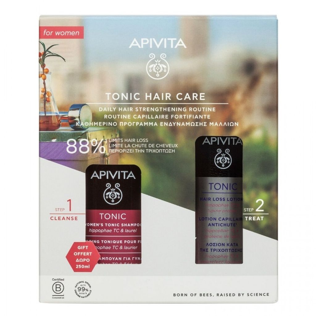Apivita Promo Frauen Tonic Shampoo 250ml & Tonic Lotion 150ml