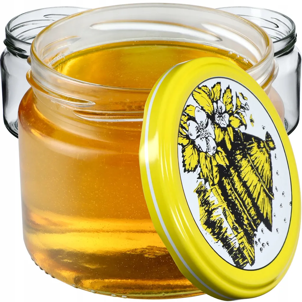 KADAX Sonka Barattoli per Sottovuoto 330ml 20pz Tappo Twist-Off