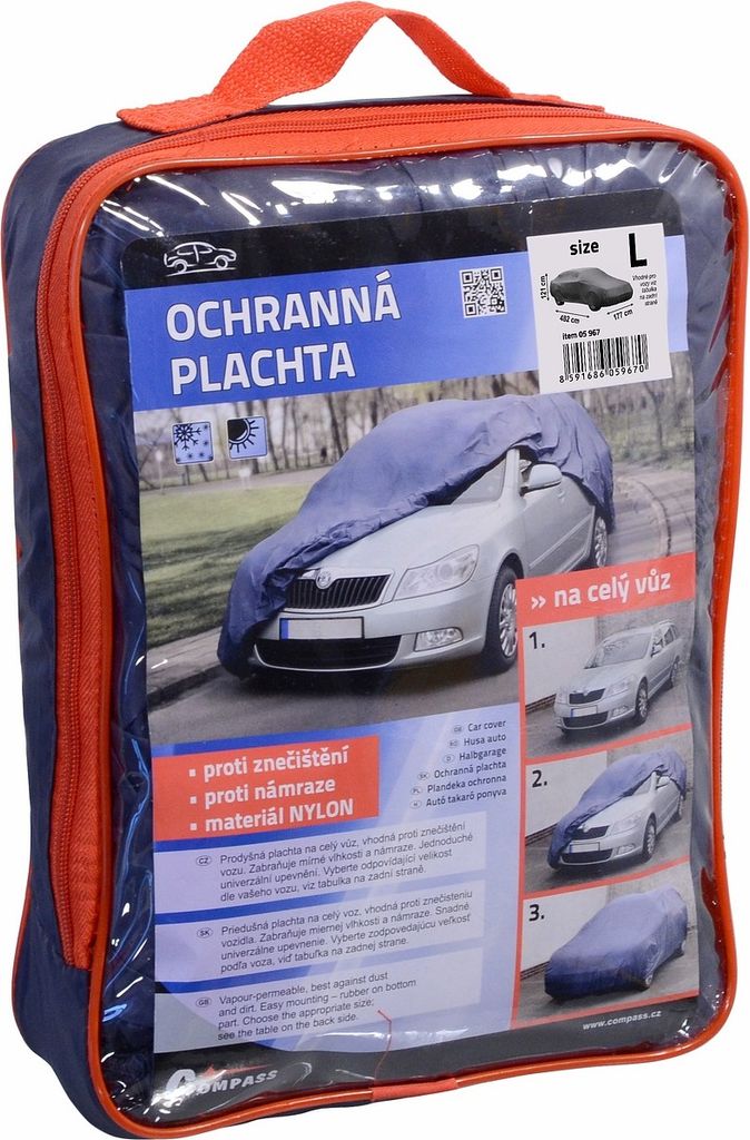 Ochranná plachta FULL L 482x177x121cm NYLON 05967 Obrázok produktu 4