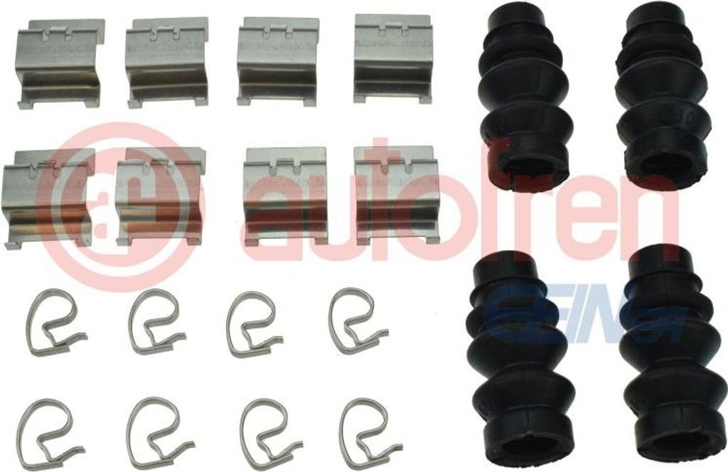 AUTOFREN SEINSA D43114A Zubehörsatz Scheibenbremsbelag Produktbild 