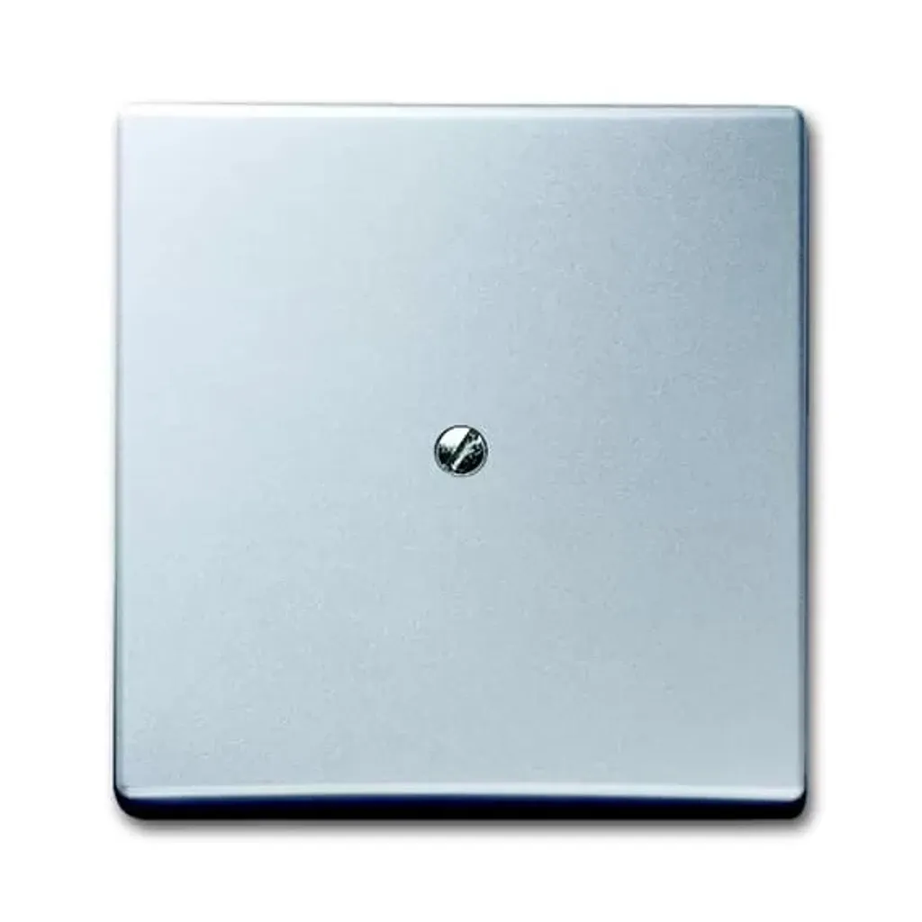 Disque Central Aveugle 2138-33 Alusil Busch-Jaeger Finition Métal