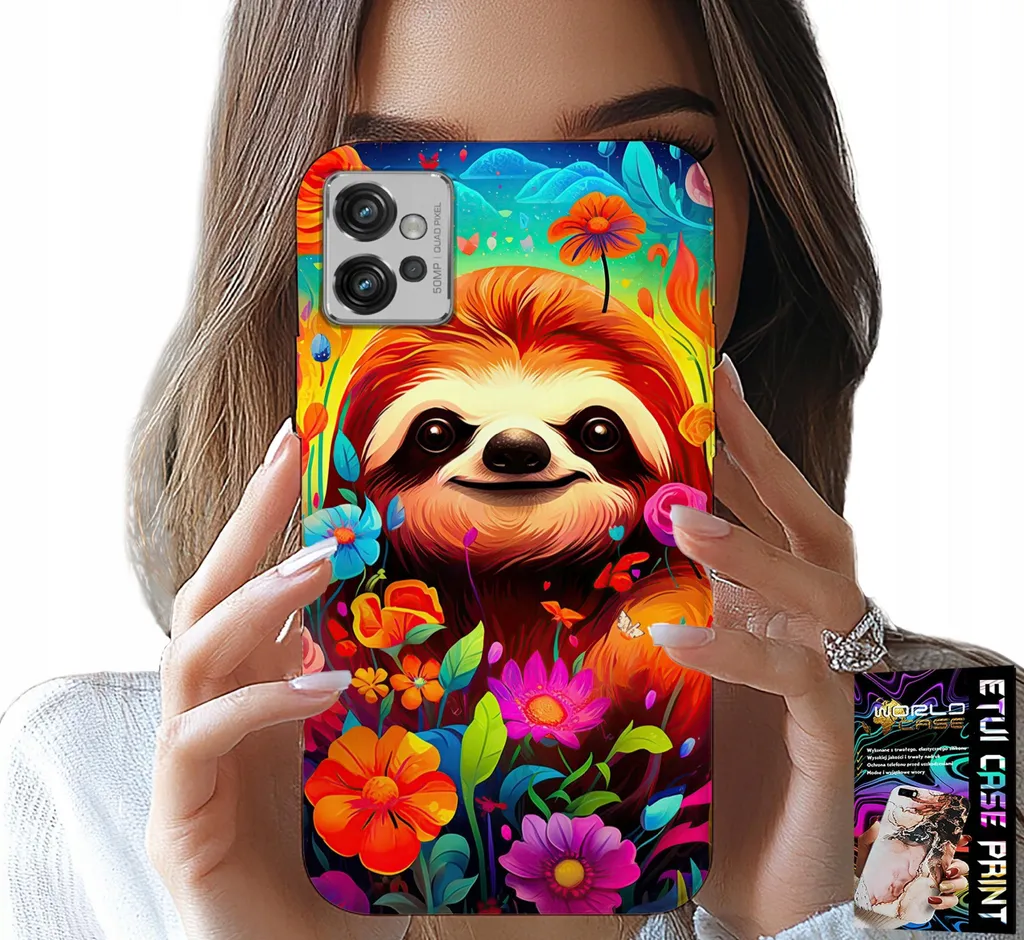 Regalo Motorola G32: Cover Koala per Ragazze e Bambini + Vetro