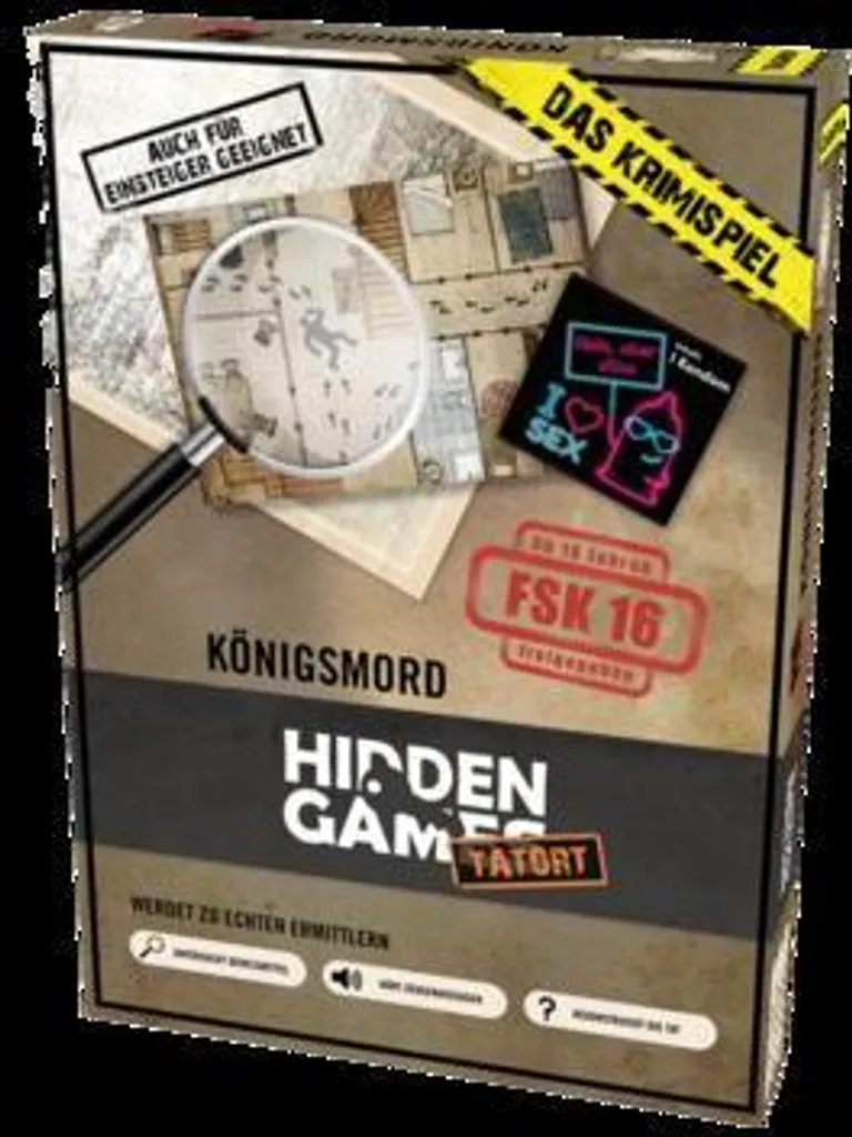 Résolvez le Crime avec Hidden Games Königsmord : Jeu Détective Facile