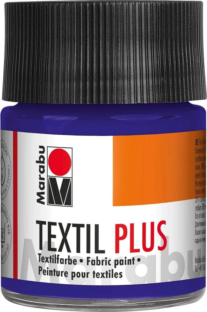 Marabu Stoffmalfarbe Textil plus 50 ml violett dunkel 051