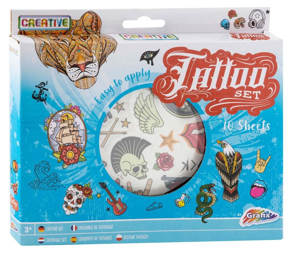 Ultimatives Tattoo-Set - Blauw