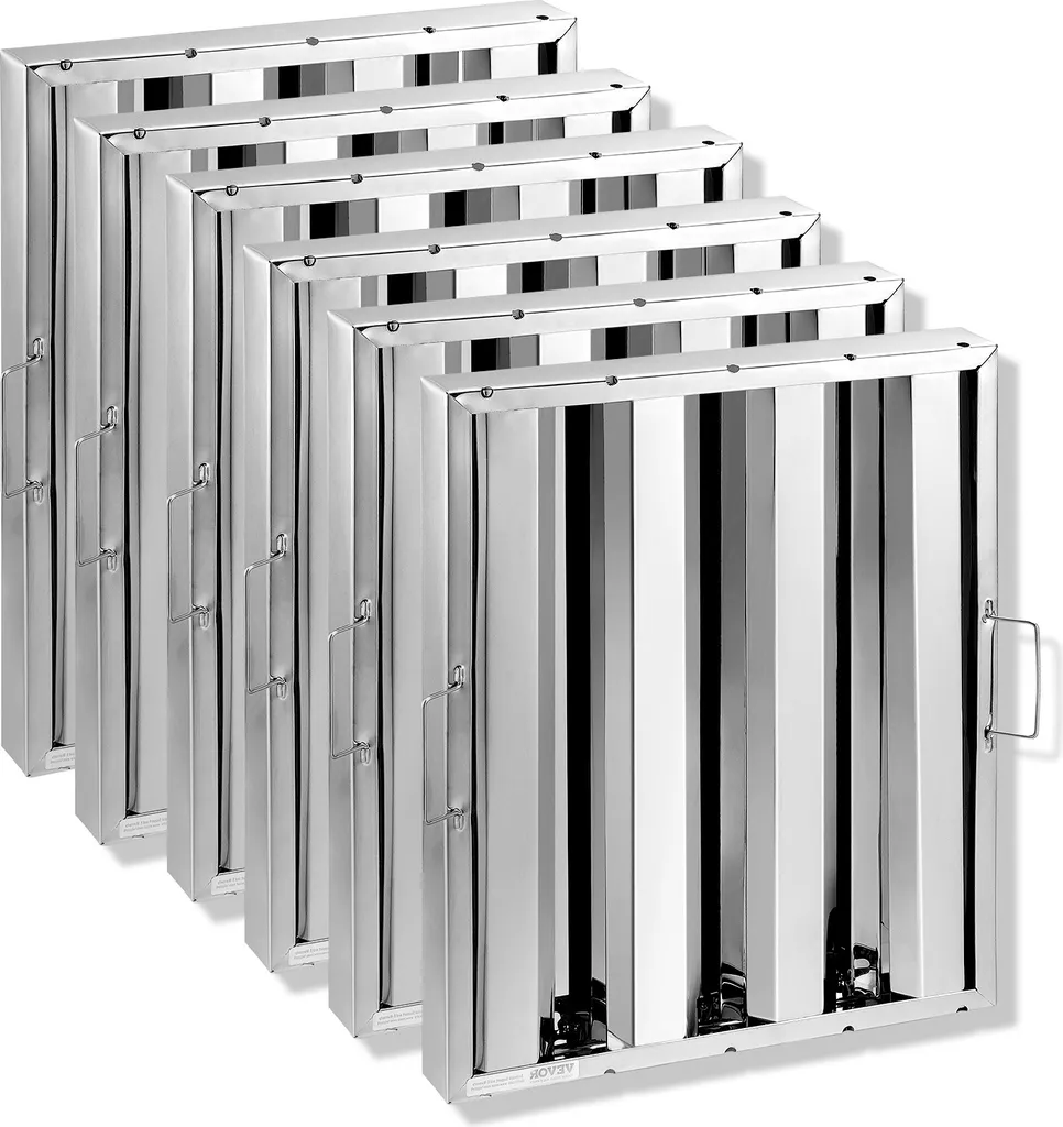 VEVOR Filtro Cappa in Acciaio Inox: L'Eleganza della Pulizia Professionale